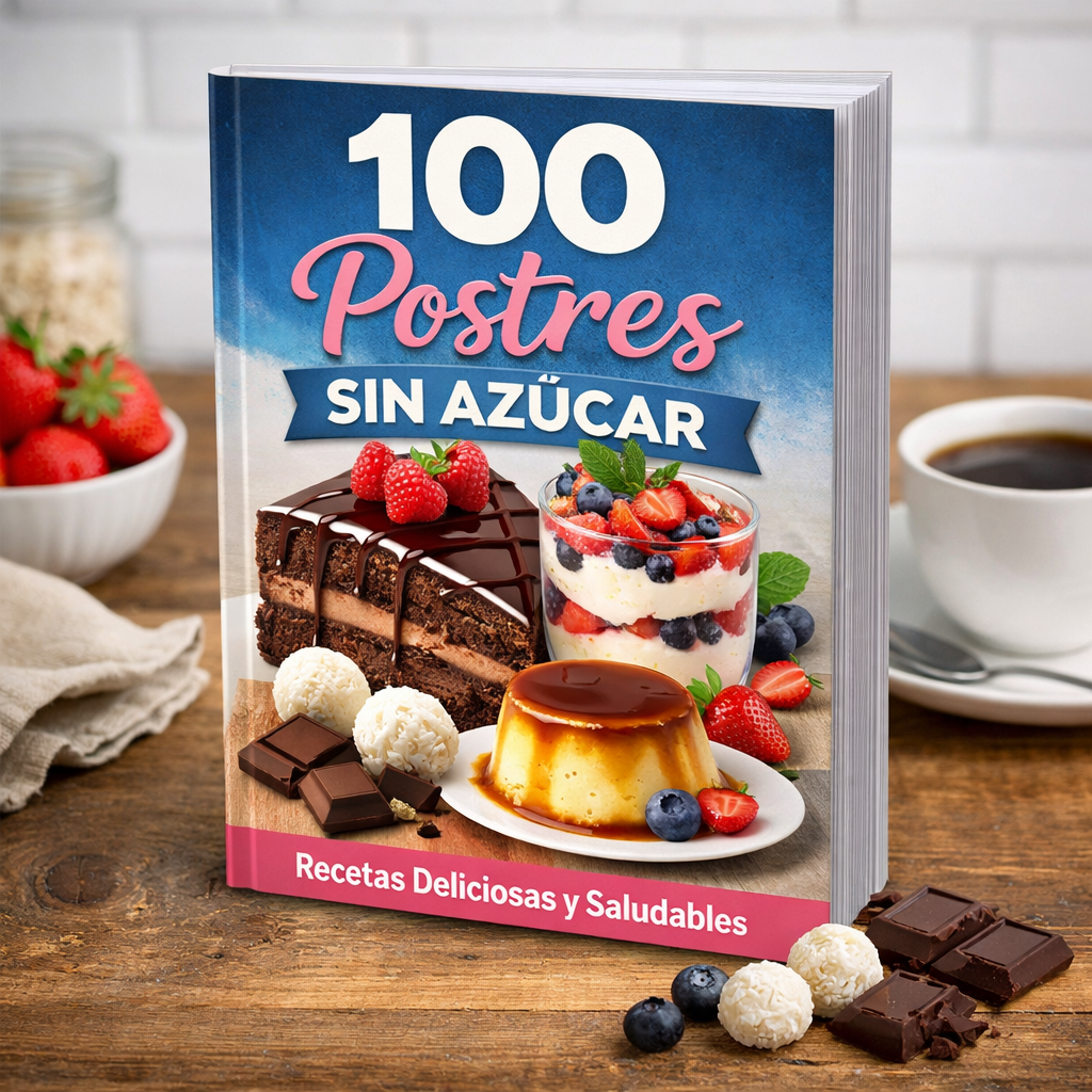100 Postres Sin Azúcar